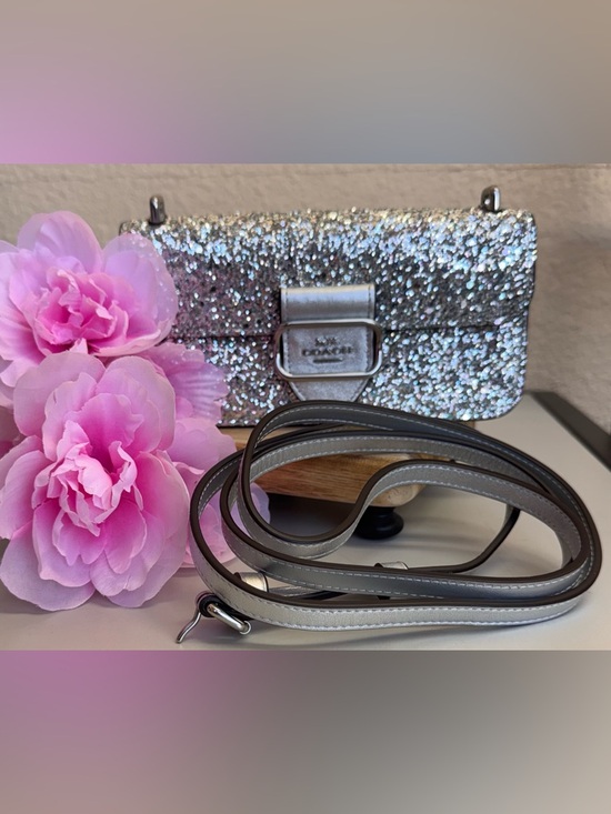 Coach Handbags - Coach Morgan Glitter Crossbody Bag